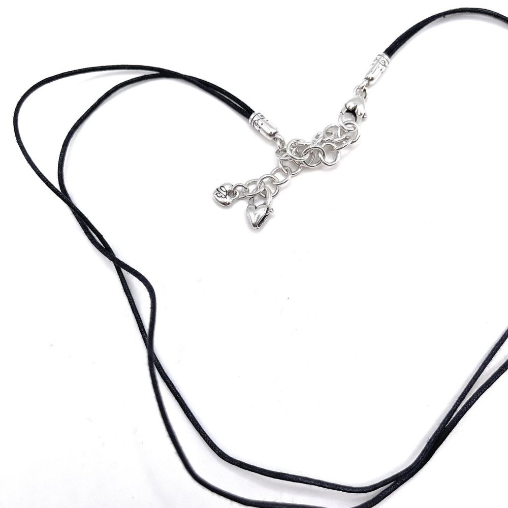 Brighton Black Double Stranded Necklace - 1283 - image 2